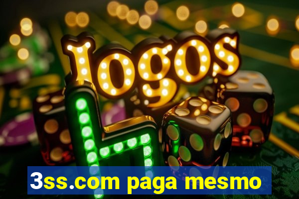 3ss.com paga mesmo